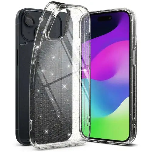 Ringke iPhone 15 Case Slim Glitter Clear - iPhone 15<<<Accessories<<<Основна<<<DunaXML