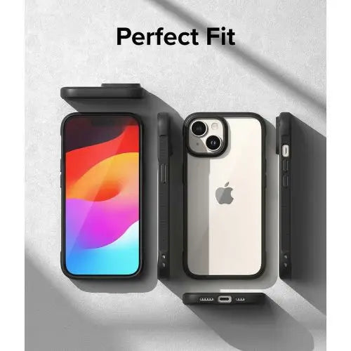 Ringke iPhone 15 Plus Case Fusion Bold Clear/ Black - iPhone 15 Plus<<<Accessories<<<Основна<<<DunaXML