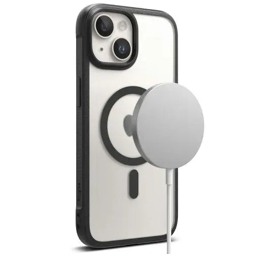 Ringke iPhone 15 Plus Case Fusion Bold Magnetic Matte Clear/ Black - Magnetic<<<Accessories<<<Основна<<<DunaXML