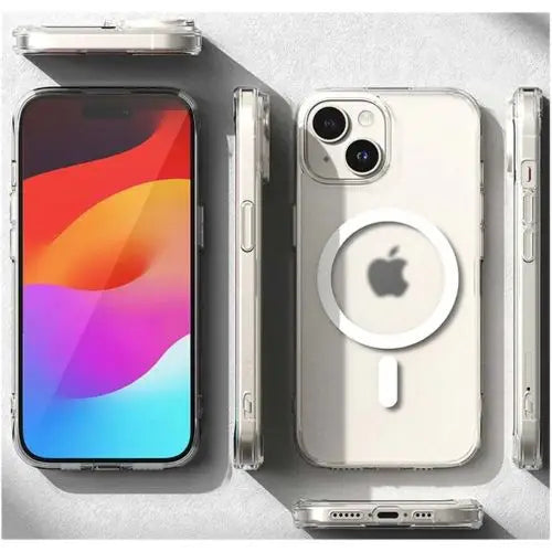 Ringke iPhone 15 Plus Case Fusion Magnetic Matte Clear - Magnetic<<<Accessories<<<Основна<<<DunaXML