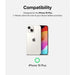 Ringke iPhone 15 Plus Screen Protector Premium Tempered Glass 9H with installation jig Transparent - iPhone 15