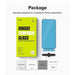 Ringke iPhone 15 Plus Screen Protector Premium Tempered Glass 9H with installation jig Transparent - iPhone 15