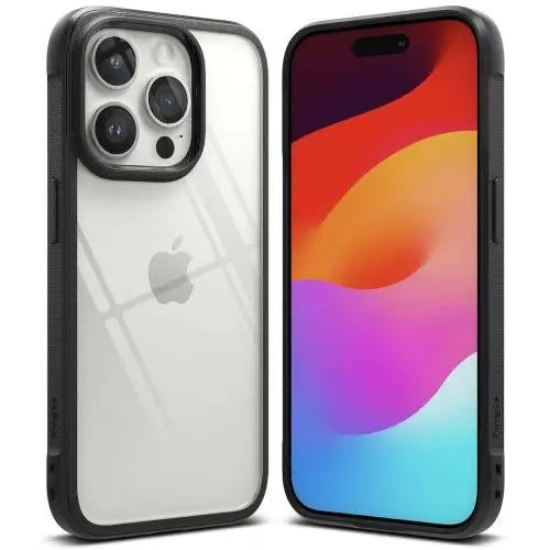 Ringke iPhone 15 Pro Case Fusion Bold Clear/ Black - iPhone 15 Pro<<<Accessories<<<Основна<<<DunaXML