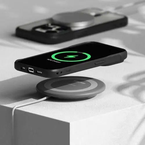 Ringke iPhone 15 Pro Case Fusion Bold Magnetic Glitter Matte Black - Magnetic<<<Accessories<<<Основна<<<DunaXML