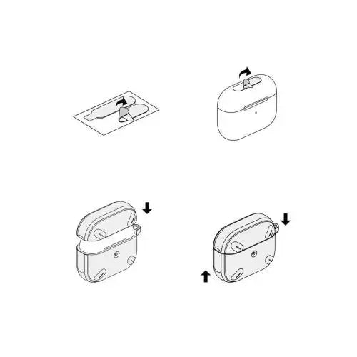 Ringke Onyx case for AirPods Pro 2 armored case for headphones black - AirPods<<<Accessories<<<Основна<<<DunaXML&&&Cell