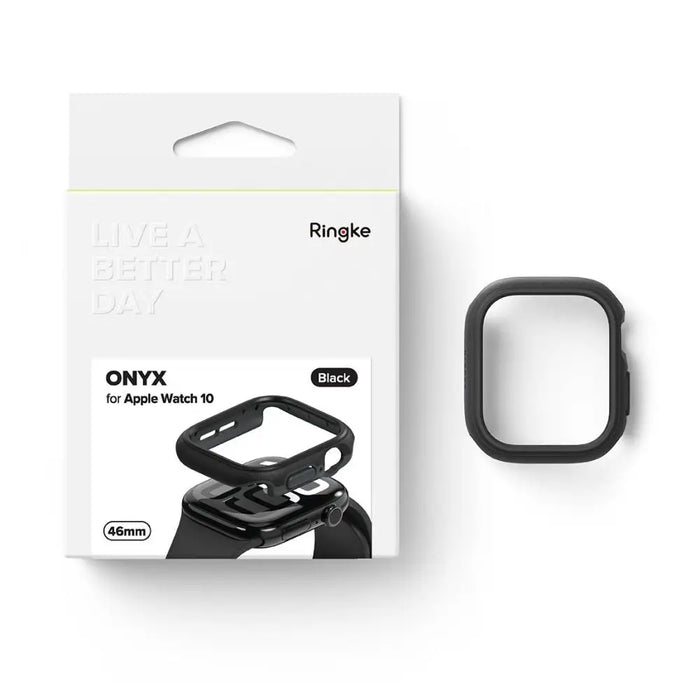 Ringke Onyx Case for Apple Watch 10 46mm - Black - Cell phone cases and covers<<<HurtelXML