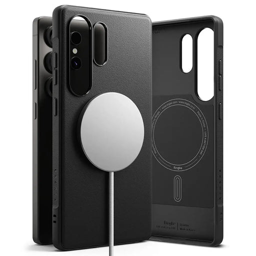 Ringke Onyx MagSafe Case for Samsung Galaxy S25 Ultra - Black - Cell phone cases and covers<<<HurtelXML