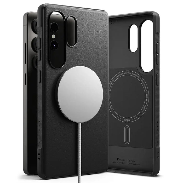 Ringke Onyx MagSafe Case for Samsung Galaxy S25 Ultra - Black - Cell phone cases and covers<<<HurtelXML