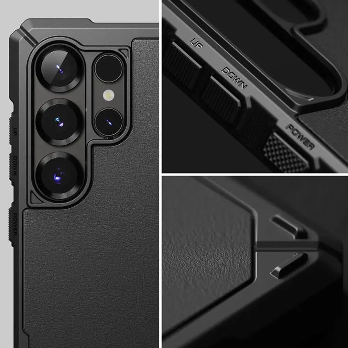 Ringke Rugged Gear MagSafe Case for Samsung Galaxy S25 Ultra - Black - Cell phone cases and covers<<<HurtelXML