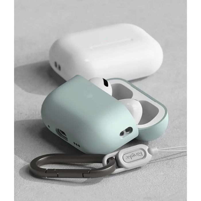 Ringke Silicone Case for Apple AirPods Pro 1 / 2 - Green - Cell phone cases and covers<<<HurtelXML