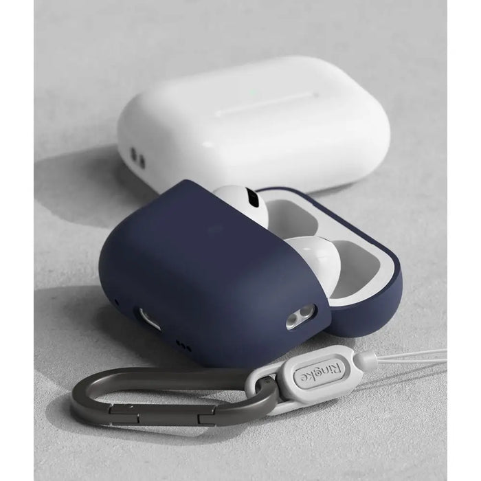 Ringke Silicone Case for Apple AirPods Pro 1 / 2 - Navy Blue - Cell phone cases and covers<<<HurtelXML