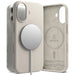 Ringke Silicone Magnetic MagSafe Case for iPhone 17 - Beige - Cell phone cases and covers<<<HurtelXML