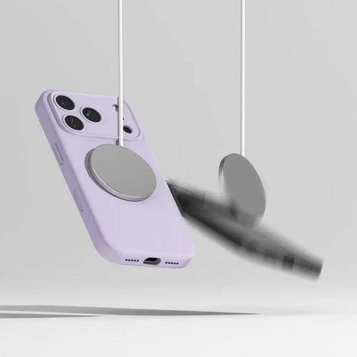 Ringke Silicone Magnetic MagSafe Case for iPhone 17 Pro Max - Purple - Cell phone cases and covers<<<HurtelXML