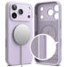 Ringke Silicone Magnetic MagSafe Case for iPhone 17 Pro Max - Purple - Cell phone cases and covers<<<HurtelXML