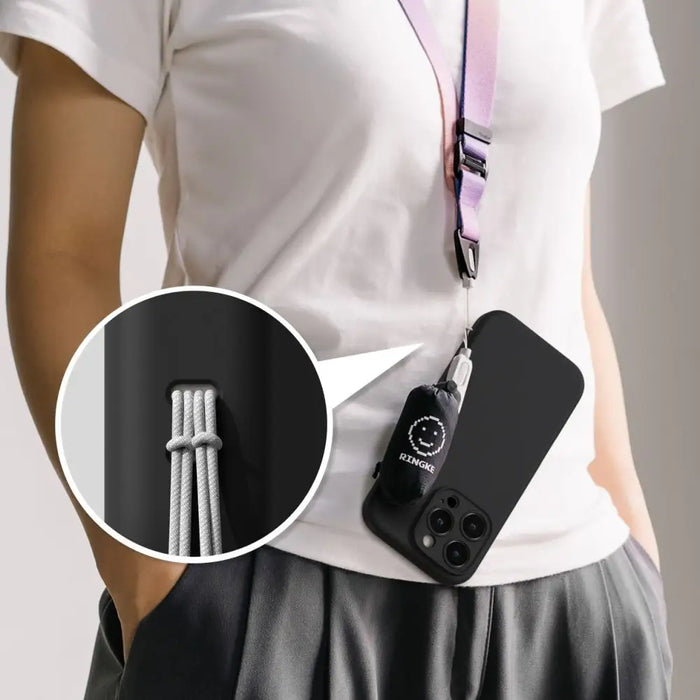 Ringke Silicone MagSafe Case for iPhone 16 Pro max - Black - Cell phone cases and covers<<<HurtelXML&&&iPhone 16 Pro