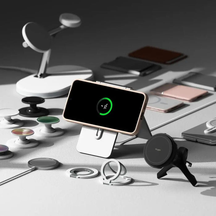 Ringke Silicone MagSafe Case for Samsung Galaxy S25+ - Pink - Cell phone cases and covers<<<HurtelXML