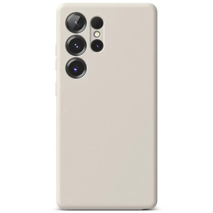 Ringke Silicone MagSafe Case for Samsung Galaxy S25 Ultra - Beige - Cell phone cases and covers<<<HurtelXML