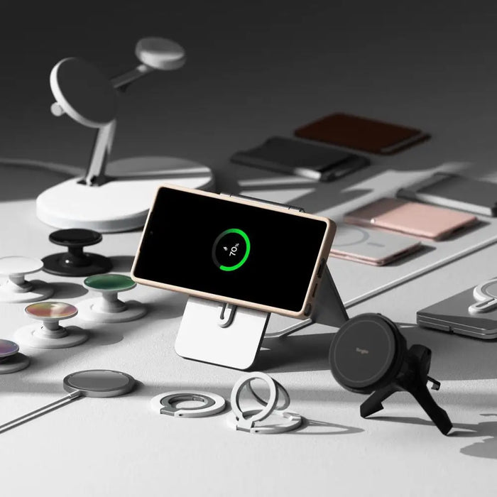 Ringke Silicone MagSafe Case for Samsung Galaxy S25 Ultra - Pink - Cell phone cases and covers<<<HurtelXML