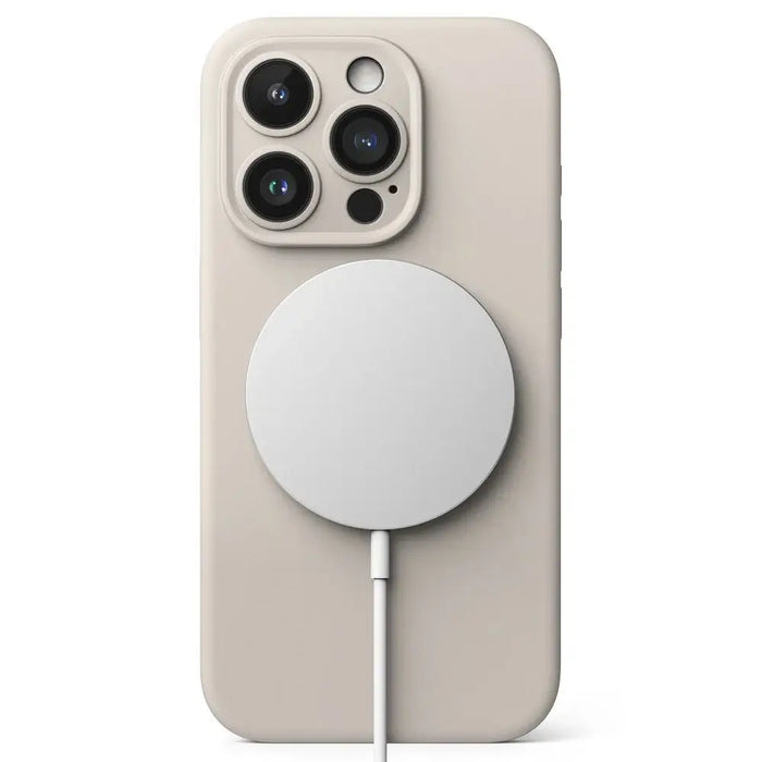 Ringke Silicone MagSafe iPhone 15 Pro Case - Beige - Cell phone cases and covers<<<HurtelXML