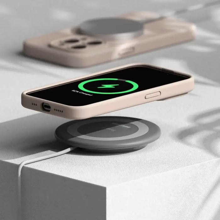 Ringke Silicone MagSafe iPhone 15 Pro Case - Pink - Cell phone cases and covers<<<HurtelXML