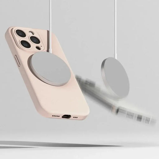 Ringke Silicone MagSafe iPhone 15 Pro Case - Pink - Cell phone cases and covers<<<HurtelXML