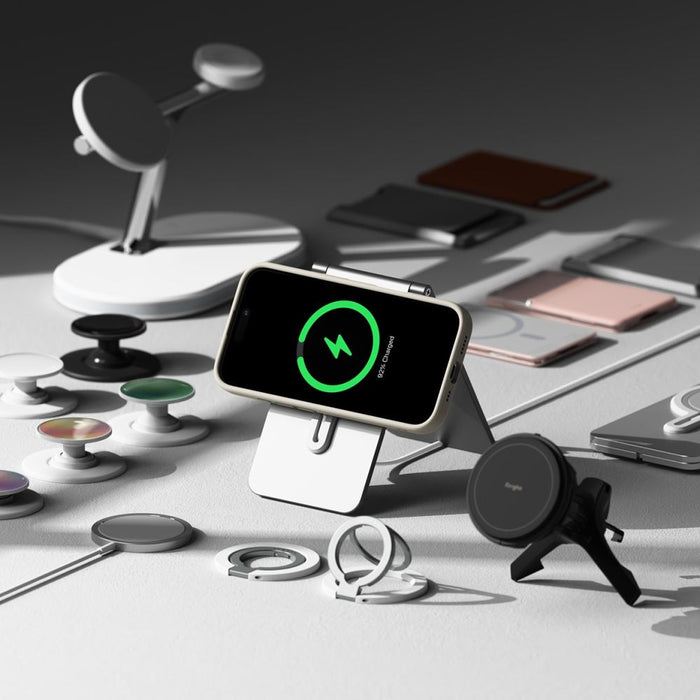 Ringke Silicone MagSafe iPhone 16 Case - Beige - Cell phone cases and covers<<<HurtelXML&&&iPhone