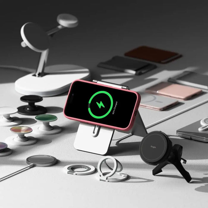 Ringke Silicone MagSafe iPhone 16 Case - Pink - Cell phone cases and covers<<<HurtelXML&&&iPhone