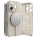 Ringke Silicone MagSafe iPhone 16 Pro Case - Beige - Cell phone cases and covers<<<HurtelXML&&&iPhone 16