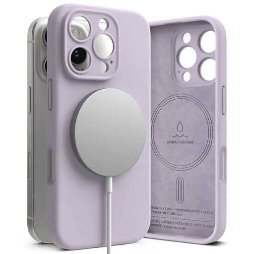 Ringke Silicone MagSafe iPhone 16 Pro Case - Purple - Cell phone cases and covers<<<HurtelXML