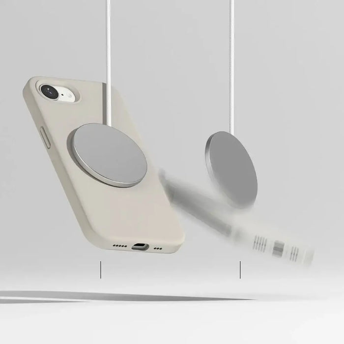 Ringke Silicone Magsafe iPhone 16e Case - Beige - Cell phone cases and covers<<<HurtelXML