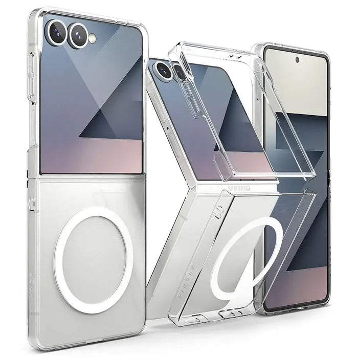Ringke Slim Magnetic MagSafe Case for Samsung Galaxy Z Flip 7 - Transparent - Cell phone cases and covers<<<HurtelXML