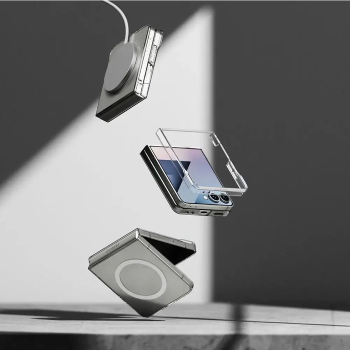 Ringke Slim Magnetic MagSafe Case for Samsung Galaxy Z Flip 7 - Transparent - Cell phone cases and covers<<<HurtelXML