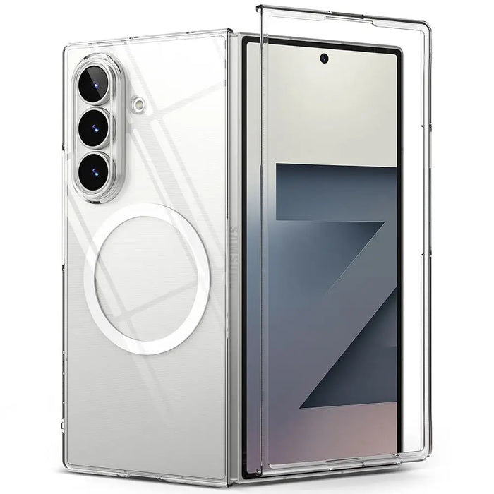 Ringke Slim Magnetic MagSafe Case for Samsung Galaxy Z Fold 7 - Transparent - Cell phone cases and covers<<<HurtelXML