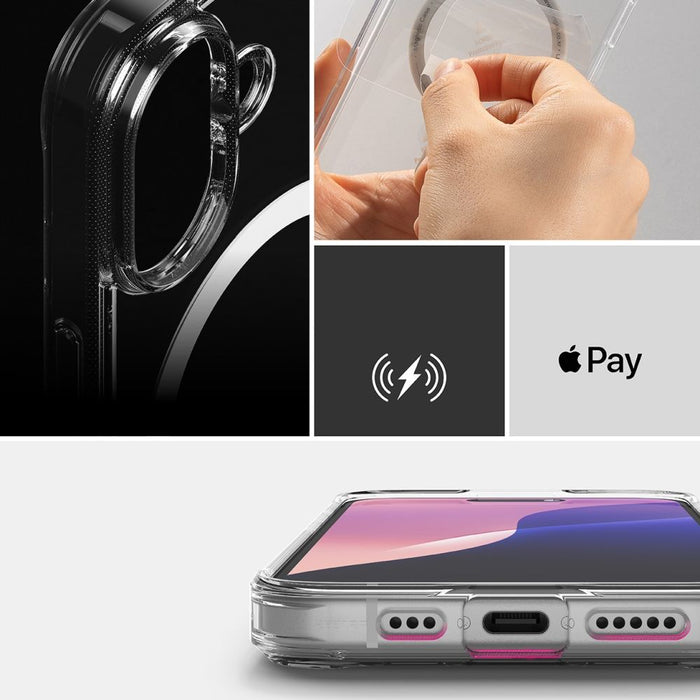 Ringke Fusion MagSafe iPhone 16 Case - Clear