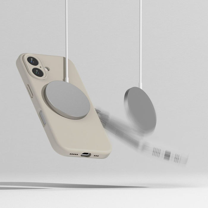 Ringke Silicone MagSafe iPhone 16 Case - Beige
