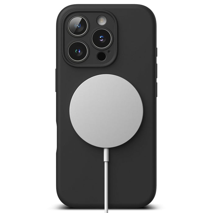Ringke Silicone MagSafe iPhone 16 Pro Case - Black