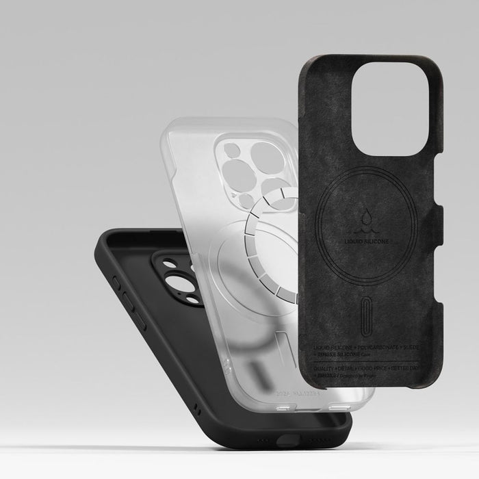 Ringke Silicone MagSafe iPhone 16 Pro Case - Black