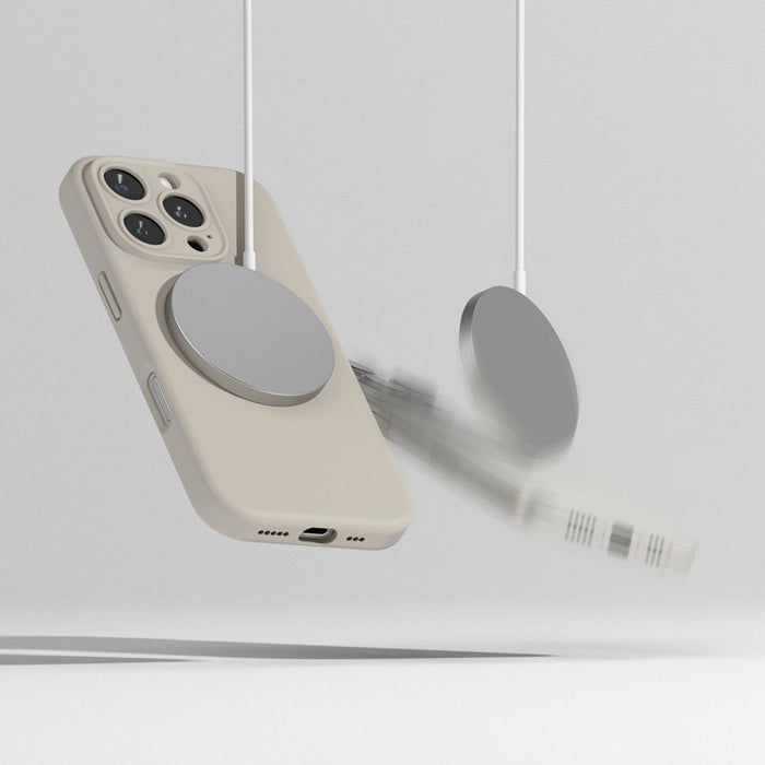 Ringke Silicone MagSafe iPhone 16 Pro Case - Beige
