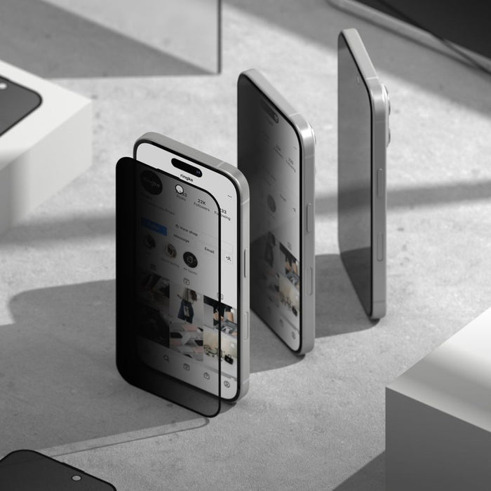 Ringke Easy Slide Privacy Glass 2-pack for iPhone 16 Pro