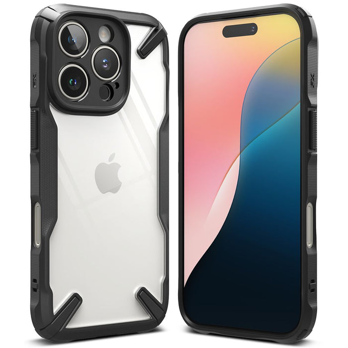 Ringke Fusion X iPhone 16 Pro Case - Black