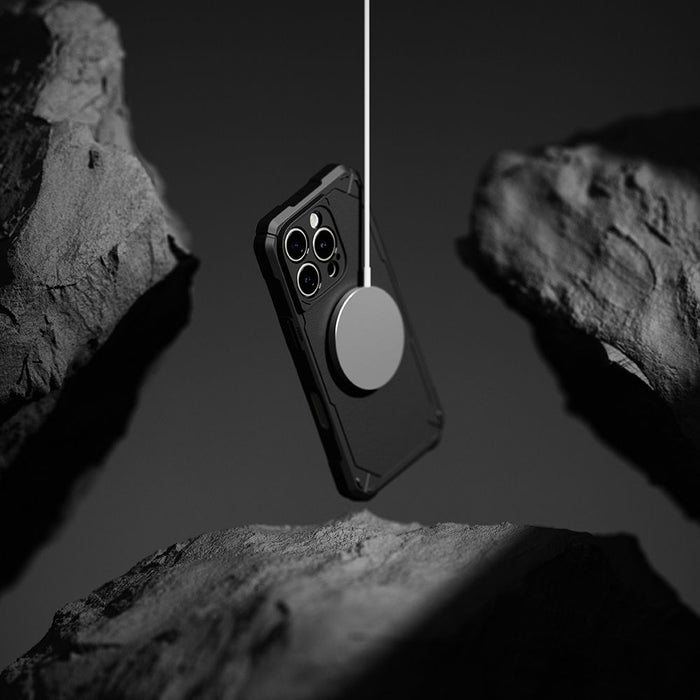 Ringke Rugged Gear MagSafe iPhone 16 Pro Case - Black