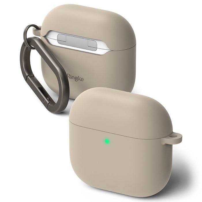 Ringke Silicone Case for Apple AirPods 4 - Beige