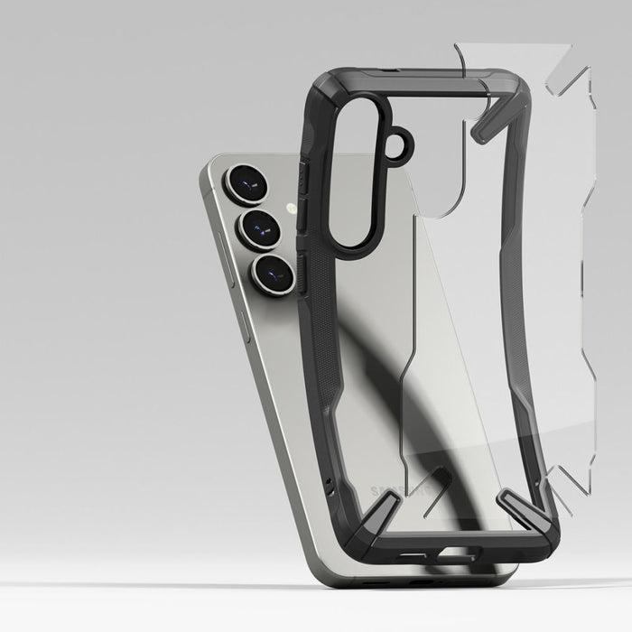 Ringke Fusion X Case for Samsung Galaxy S25+ - Black