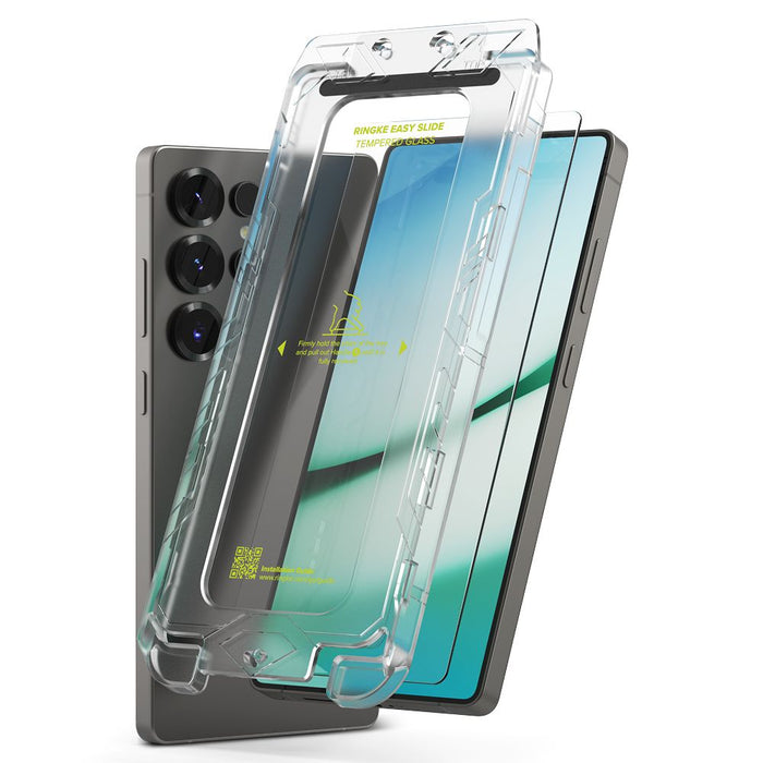 Ringke Easy Slide 2-pack tempered glass for Samsung Galaxy S25 Ultra