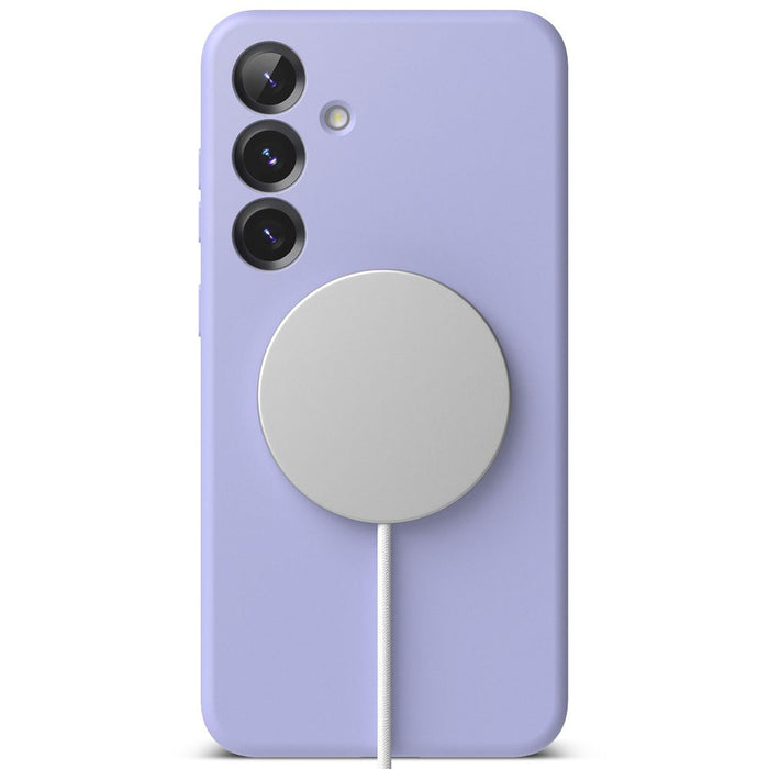 Ringke Silicone MagSafe Case for Samsung Galaxy S25 - Purple