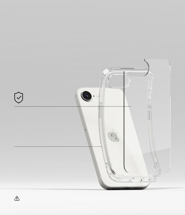 Ringke Fusion Case for iPhone 16e / 17e - Transparent