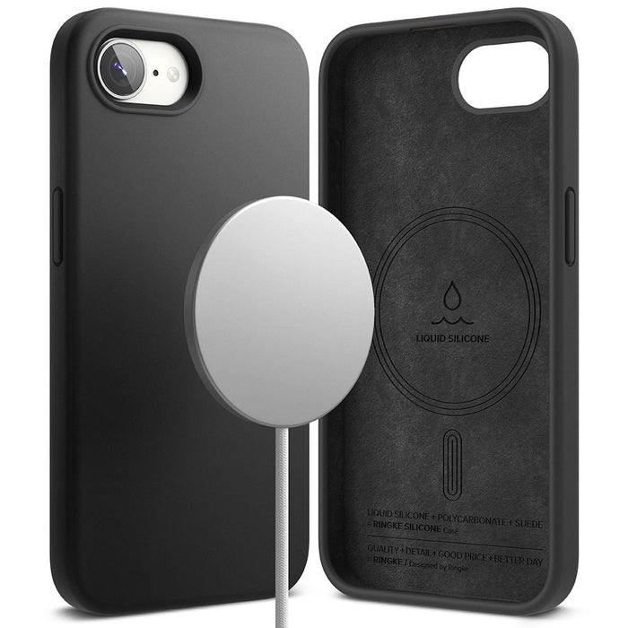 Ringke Silicone Magsafe Case for iPhone 16e / 17e - Black