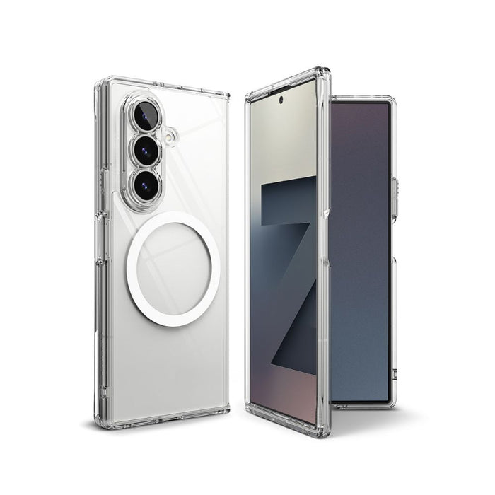 Ringke Fusion Magnetic MagSafe Case for Samsung Galaxy Z Fold 7 - Clear