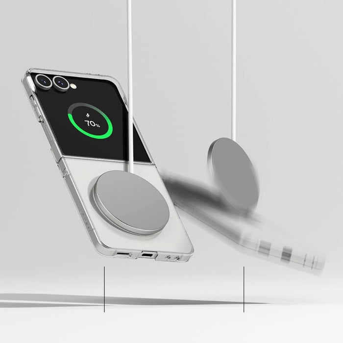 Ringke Slim Magnetic MagSafe Case for Samsung Galaxy Z Flip 7 - Transparent