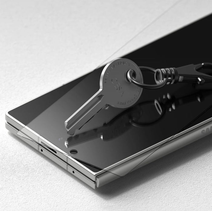 Ringke Cover Display Easy Slide Tempered Glass 2-pack for Samsung Galaxy Z Fold 7 - Transparent